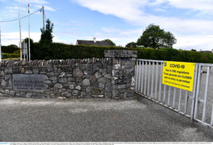 5 June 2020; A general view outside Ardclough GAA in Kildare as GAA clubs prepare for the relaxation of restrictions under Phase 2 of the Irish Governments Roadmap for Reopening of Society and Business which call for strict protocols of social distancing and hand sanitisation among others measures allowing sections of society to return in a phased manner in an effort to contain the spread of the Coronavirus (COVID-19). GAA facilities are to open on Monday June 8 for the first time since March 25 but for recreational walking only and team training or matches are not permitted at this time. Photo by Piaras Ó Mídheach/Sportsfile